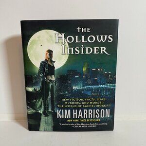 The Hollows Insider by Kim Harrison 2011 Hardcover Signed Glow in the Dark Cover
